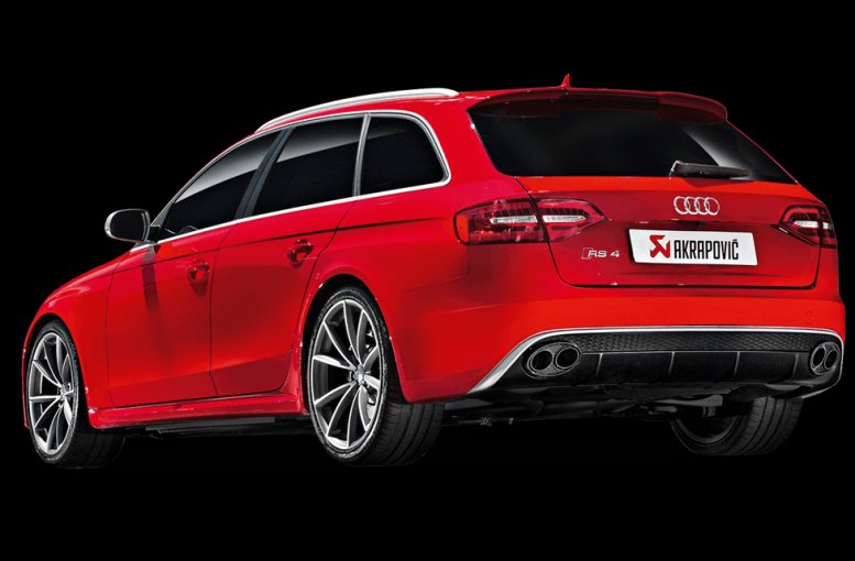 Audi RS4 Akrapovic Exhaust System