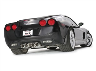 corvette exhaust system, corvette Z06 borla exhaust