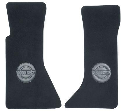 1996 C4 Corvette logo embossed floor mats