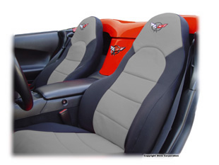 C6 Corvette seat covers, C6 and C5 Corvette seat covers, C6 Corvette seat covers