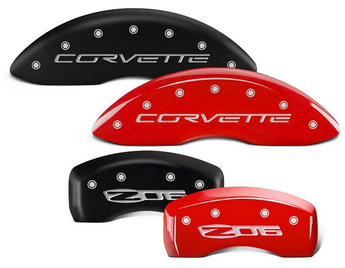 C6 Z06 Corvette Brake Caliper Covers MGP