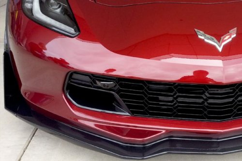 C7 Corvette Z06 Front Grille Painted or Carbon Fiber With Dual Parking Cameras