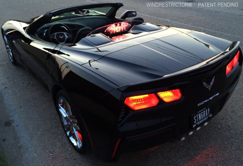 C7 Corvette WindRestrictor Convertible Wind Block