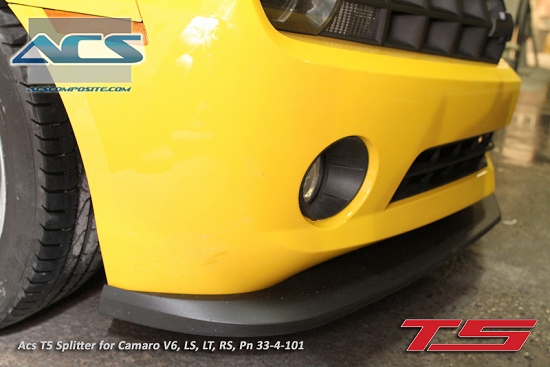 Camaro ACS T5 Front Splitter