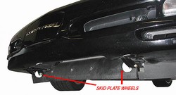 C5 Corvette Skid Plate Wheels