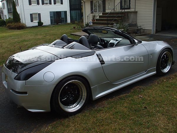 Nissan 350z Carbon Fiber Roof Tonneau Cover 350z Seibon Carbon Fiber