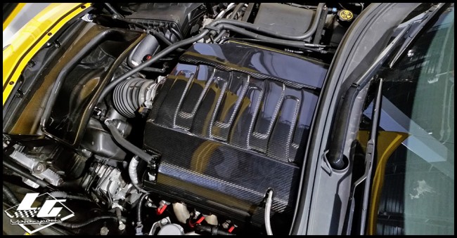 C7 Corvette LG Motorsports carbon Fiber engine covers
