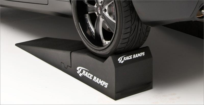 Race Ramps 56 Inch 2 Piece Automotive Service Ramps 8 Inch Car