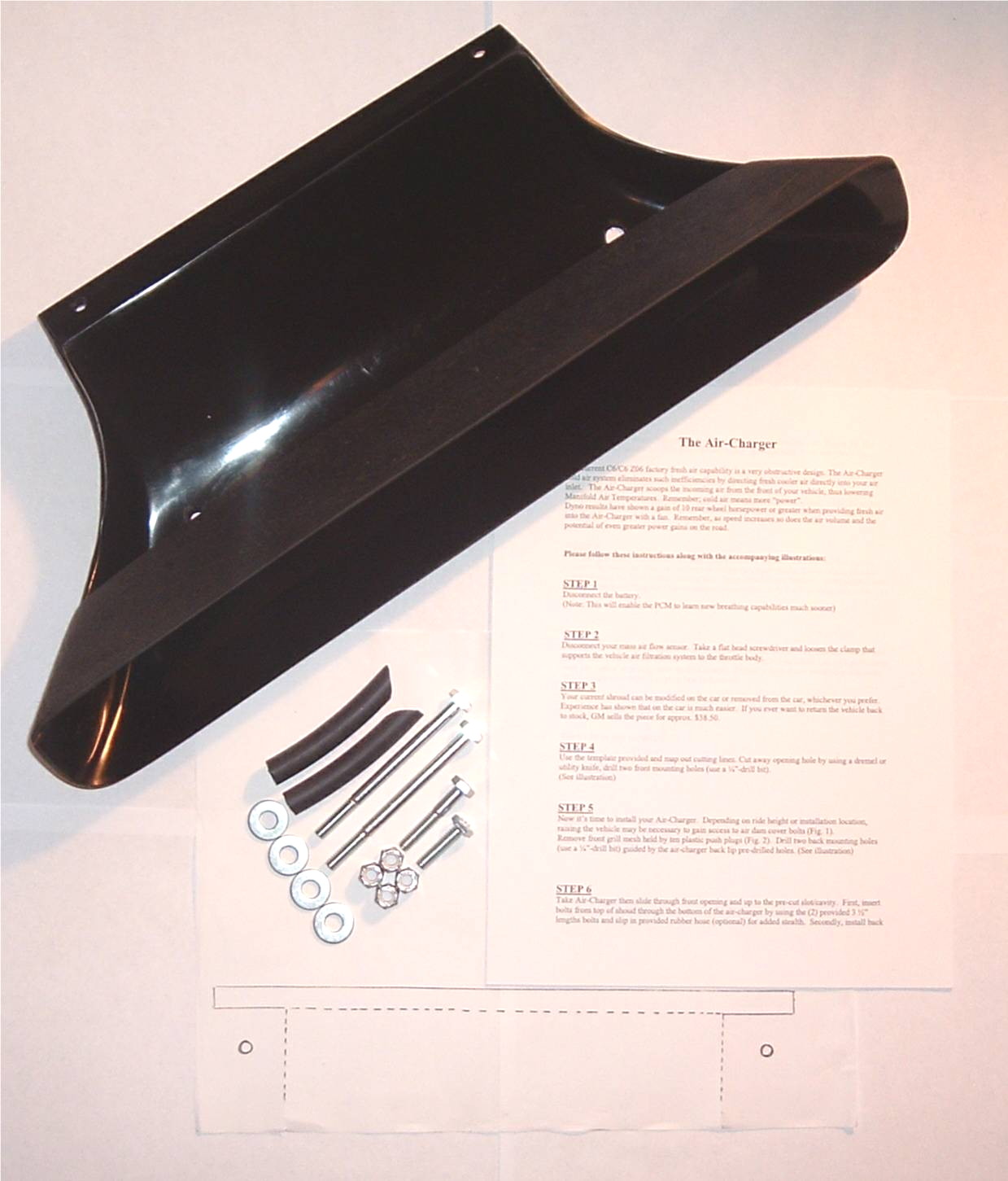 C6 Corvette Vette Air Intake