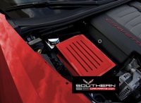 2014-2019 C7 Corvette Custom Painted Steel Fuse Box Cover w/Ribbed Finish