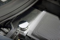 C7 2014-2018 Corvette Brushed Perforated Coolant Surge Tank Cover