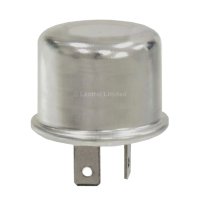 American Motors 1967-1983 Hazard Flasher Replacement by Letric Limited, 12 Volt, Silver Metal Hou...