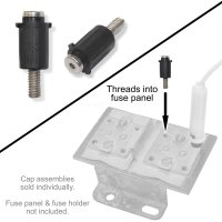 1953-1954 Chevrolet Corvette Lectric Limited Light Bulb, Fuse & Flasher Set with Fuse Holder Cap ...