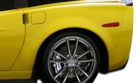 2005-2013 Corvette C6 Duraflex ZR Edition Rear Fenders - 2 Piece