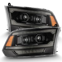 2009-2018 RAM 2500 AlphaRex LED Projector Headlights with Adaptive Light and Sequential Signal
