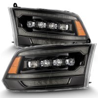 2009-2018 RAM 2500 AlphaRex LED Projector Headlights with ACT Light, Sequential Signal, and DRL