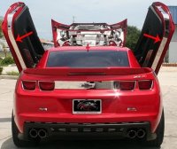 2010-2015 Camaro Lambo Style Door Trim