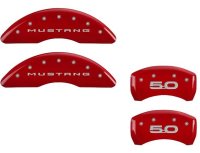 2015-2019 Ford Mustang 5.0 MGP Caliper Covers Red