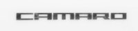 2010-2015 Camaro Block Polished Stainless Emblems 2-piece