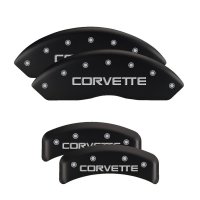 C4 1988-1996 Corvette Black Caliper Covers