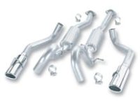 Borla Mustang GT Stainless Steel Aggressive Exhaust (99-04) 1400