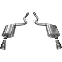 2015-2017 Ford Mustang GT Corsa Axle-Back Touring Exhaust System 14329BLK