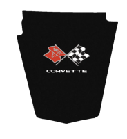 1968-1972 Corvette C3 Replacement Hood Liner w/Color Logo Emblem