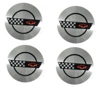 C4 1993-1996 Corvette Reproduction Wheels Center Caps Package