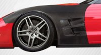 1997-2004 Corvette C5 Carbon Creations ZR Edition Fenders - 2 Piece