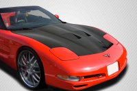 1997-2004 Corvette C5 Carbon Creations GT Concept Hood - 1 Piece