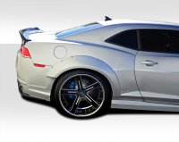 2010-2015 Chevrolet Camaro Duraflex Wide Body GT Concept Rear Fender Flares (+50mm) - 2 Piece