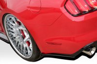 2015-2017 Ford Mustang Duraflex GT Concept Rear Add Ons Spat Extensions - 2 Piece (S)