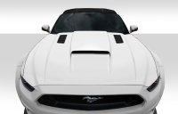 2015-2017 Ford Mustang Duraflex CVX Hood - 1 Piece