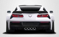 2014-2019 Corvette C7 Carbon Creations DriTech Gran Veloce Rear Diffuser- 1 Piece (S)