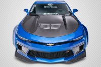 2016-2023 Chevrolet Camaro Carbon Creations DriTech Grid Hood - 1 Piece