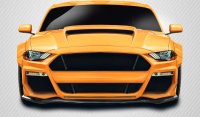 2018-2023 Ford Mustang Carbon Creations Grid Front Lip Under Spoiler - 1 Piece (s)