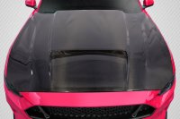 2018-2023 Ford Mustang Carbon Creations CVX Hood - 1 Piece