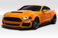 2018-2023 Ford Mustang Duraflex Grid Wide Body Kit - 8 piece - Includes Grid Front Fender Flares ...