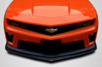 2010-2014 Chevrolet Camaro Carbon Creations ZLR Front Splitter - 1 Piece ( fits ZL1 Front bumper ...