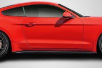 2015-2023 Ford Mustang Carbon Creations KT Side Skirt Rocker Panels - 2 Piece