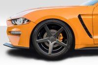 2018-2023 Ford Mustang Duraflex GT500 Wide Body Front Fenders - 2 Piece