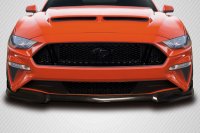 2018-2023 Ford Mustang Carbon Creations CVX Front Lip Spoiler - 1 Piece