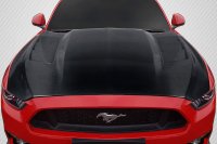 2015-2017 Ford Mustang Carbon Creations TS 1 Hood - 1 Piece