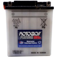 Yuasa 12N12A-4A-1 Conventional 12V Battery (Acid Not Included)