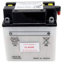 Yuasa 12N7D-3B Conventional 12V Battery Without Acid
