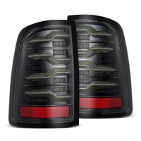 2009-2020 RAM 1500 2500 3500 AlphaRex Luxx-Series LED Tail Lights Alpha-Black