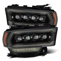 2019-2024 RAM 2500/3500/4500/5500 AlphaRex Nova-Series LED Projector Headlights Plank Style Alpha...