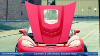 C6 Corvette L88 Hood w/ polycarbonate Center Window