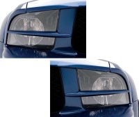 2005 2006 2007 2008 2009 Mustang Painted Headlight Splitters