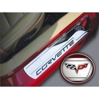2005-2013 C6 Corvette Billet Door Sill Plates
